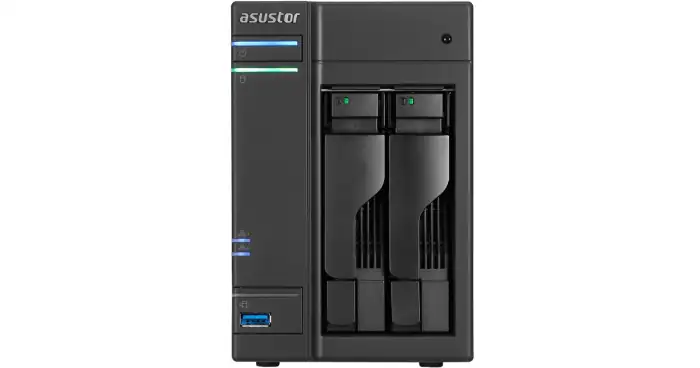 STORAGE ASUSTOR AS6302T 24TB (2X12TB)/8GB/2xNIC 1Gb