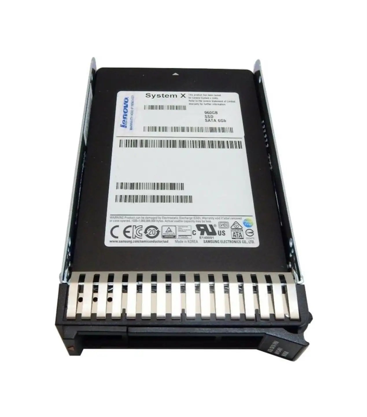 ThinkSystem 2.5in 5300 960GB Entry SATA 6Gb Hot Swap SSD