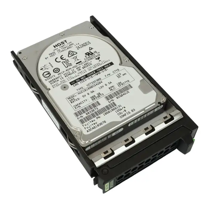 900GB SAS HDD 12G 10K 512e 2.5in S26361-F5543-L190