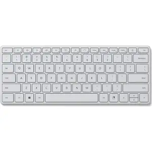 KEYBOARD MICROSOFT BLUETOOTH WHITE GR NEW - Photo