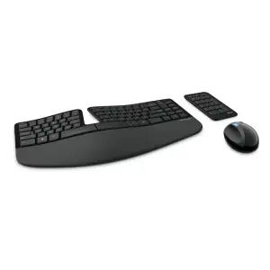 KEYBOARD-MOUSE MICROSOFT SCULPT ERGONOMIC WIRELESS GR NEW - Photo