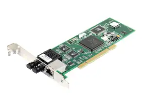 NIC SRV 100MB ALLIED TELESYN OPTICAL DUAL PORT +1 ETHRNET PORT PCI - Photo